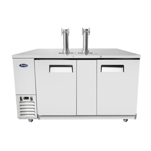 Atosa USA MKC68GR 68-Inch 2 Towers Draft Beer Cooler Dispenser