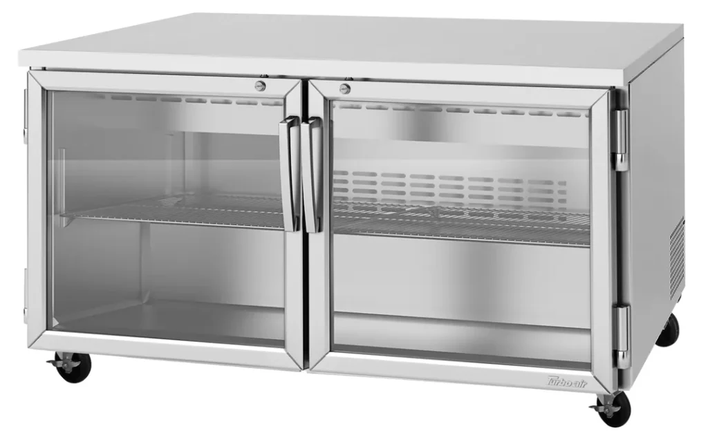 Turbo Air PUR-60-G-N Reach-In Undercounter Refrigerator