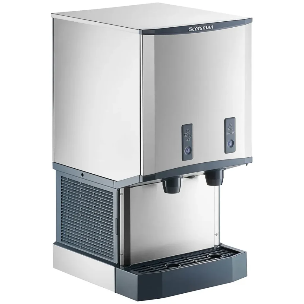 Scotsman HID540AB-1 21" Countertop Nugget 500 lb Ice & Water Dispenser, Air Cooled, 40 lb Bin