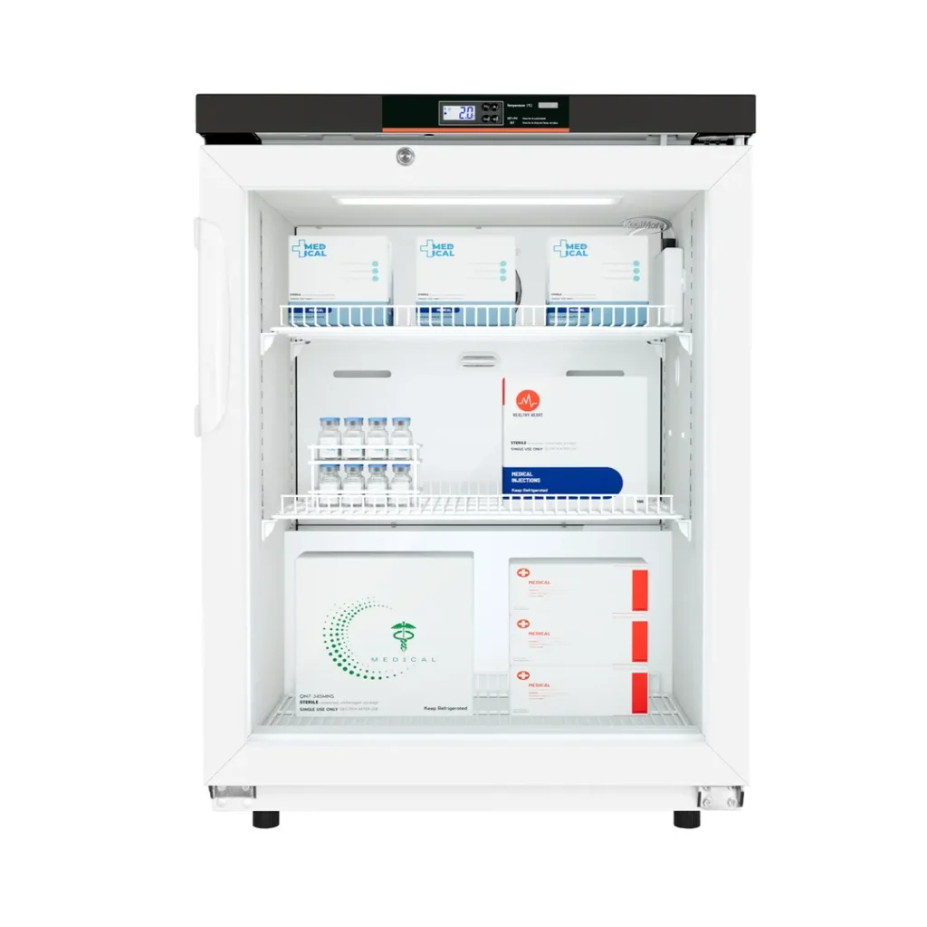 Koolmore KM-PHR-45C 24" Glass Door Medical Refrigerator, 4.5 cu. ft.