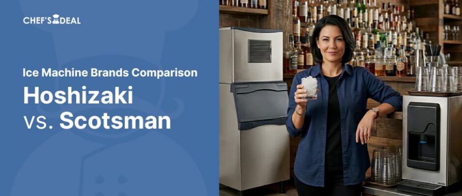 Hoshizaki vs. Scotsman: Which Commercial Ice Machine Brand is Right for Your Business
