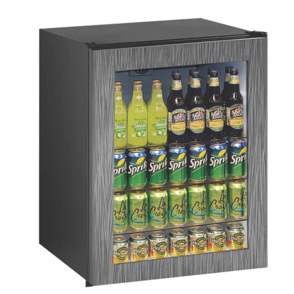 U-Line U-ADA24RGLINT-00A24" Undercounter Refrigerator w/ 1 Section, 1 Glass Door, 5.4 cu. ft.