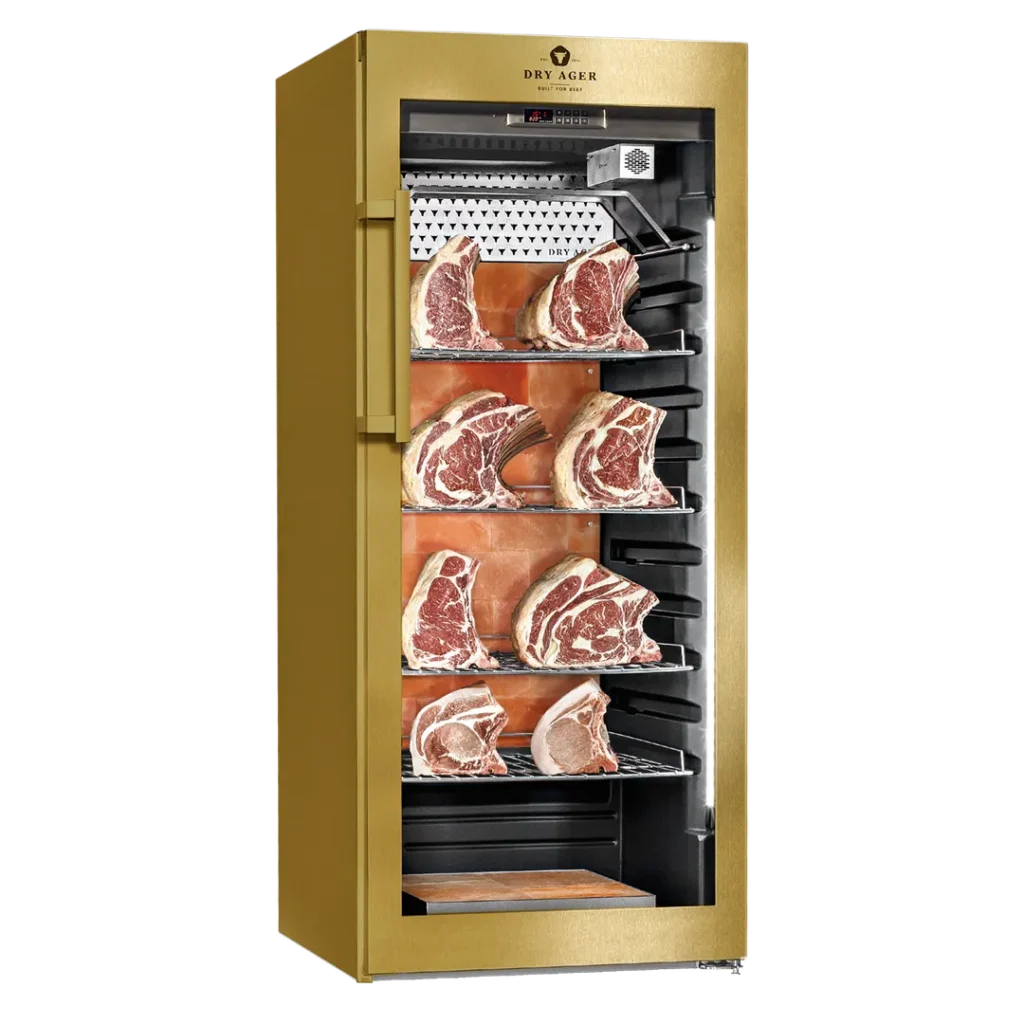 Dry Ager UX 1550 PRO S CUSTOM COLOR - 17 cu ft Dry Aging Cabinet, 220 lb Capacity, SmartAging Tech, Custom Glossy Finish
