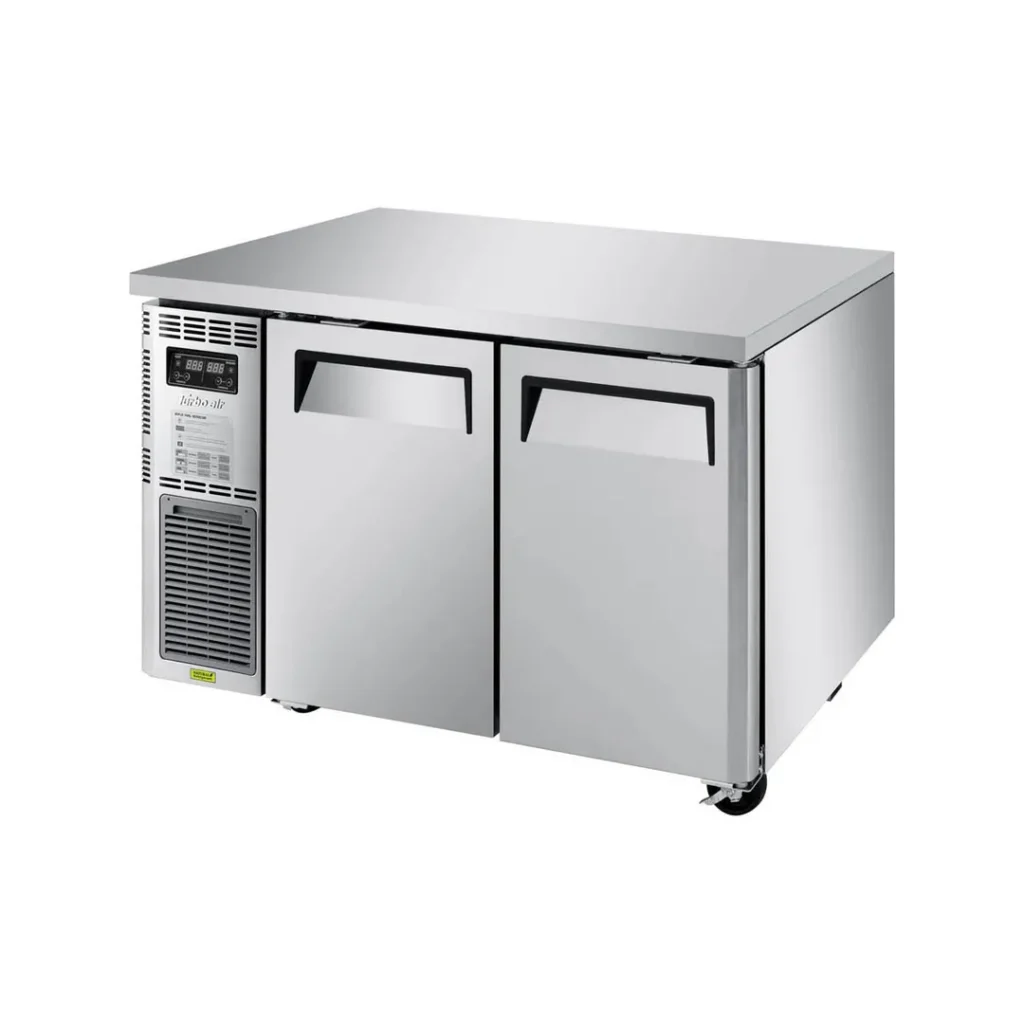 Turbo Air JURF-48-N 47" Two Section Undercounter Refrigerator Freezer