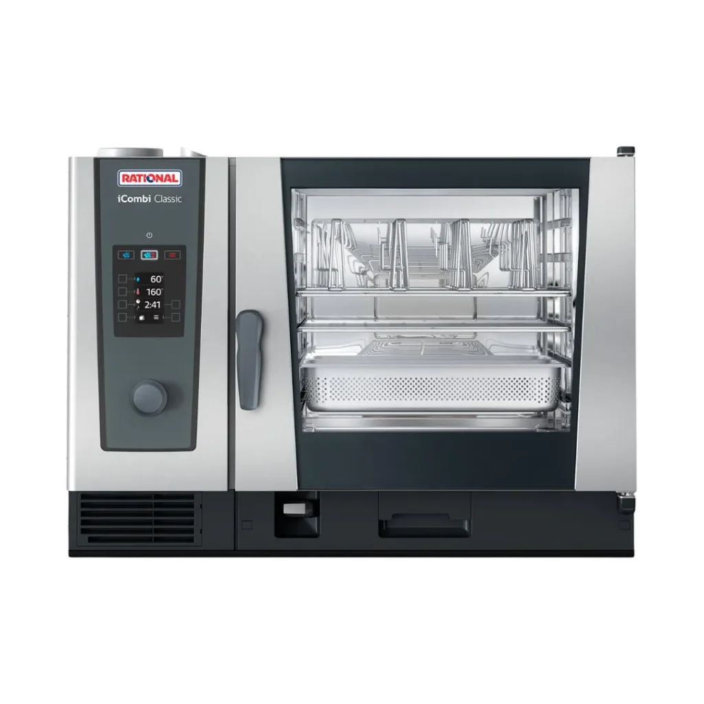 RATIONAL ICC 6-FULL E 208/240V 3 PH (LM200CE)-QS (Ouick Ship) iCombi Classic® Full Size Electric Combi Oven