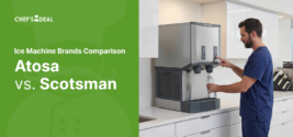 Atosa USA vs. Scotsman Ice Machines: Which Commercial Ice Maker Fits Your Business Best?
