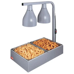 Hatco LW-2-120-QS Portable Lamp Warmer, (2) Heat Lamps
