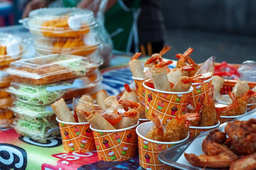 Street snacks for major sport events