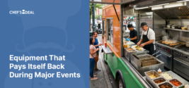 Commercial Kitchen Equipment That Pays Itself Back During Major Events (High-ROI Foodservice Guide)
