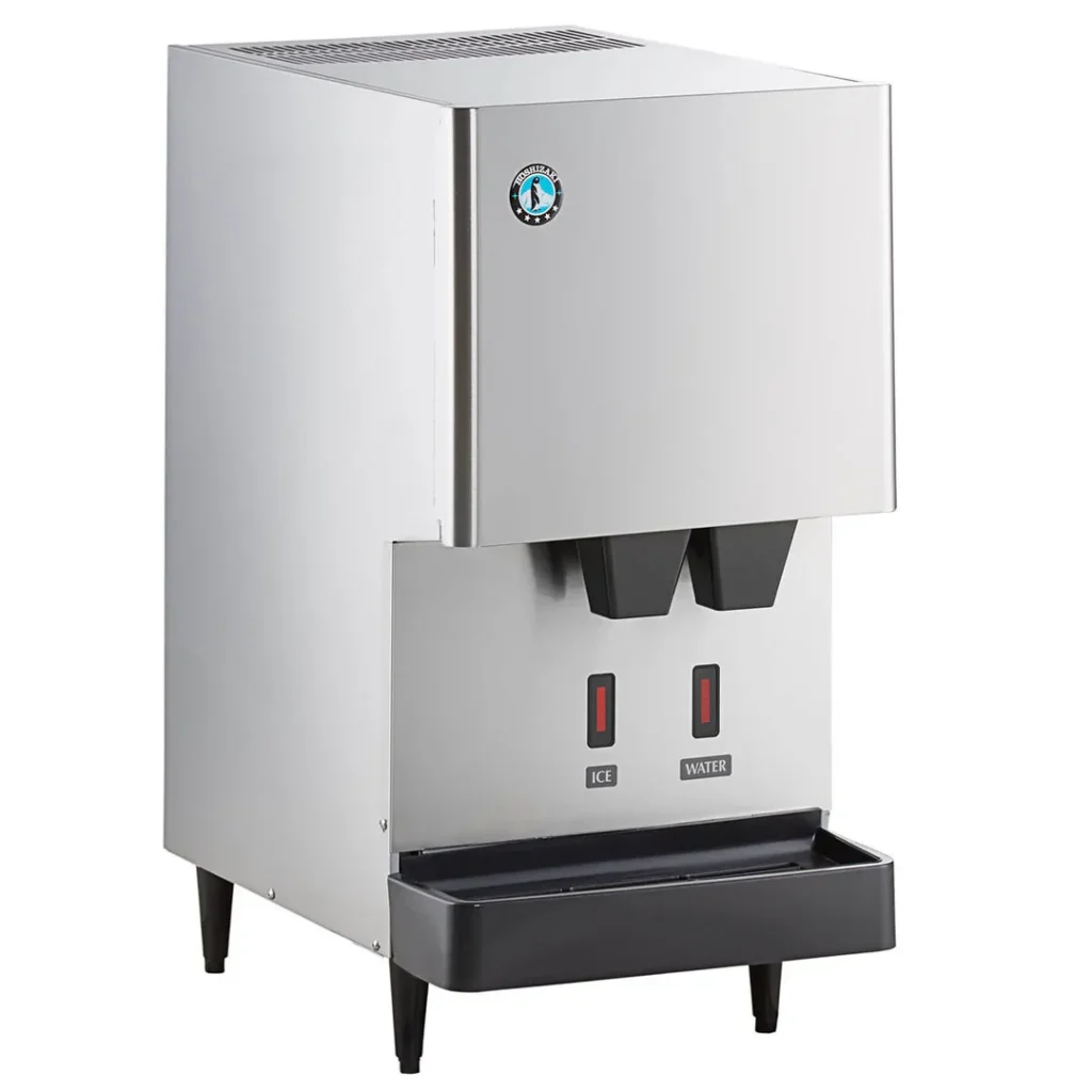 Hoshizaki DCM-300BAH-OS 26" Countertop Nugget 321 lb Ice & Water Dispenser, Air Cooled, 40 lb Bin