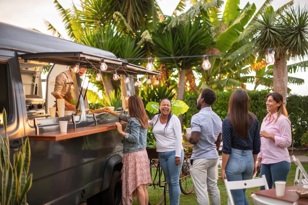 Food Truck in Summer