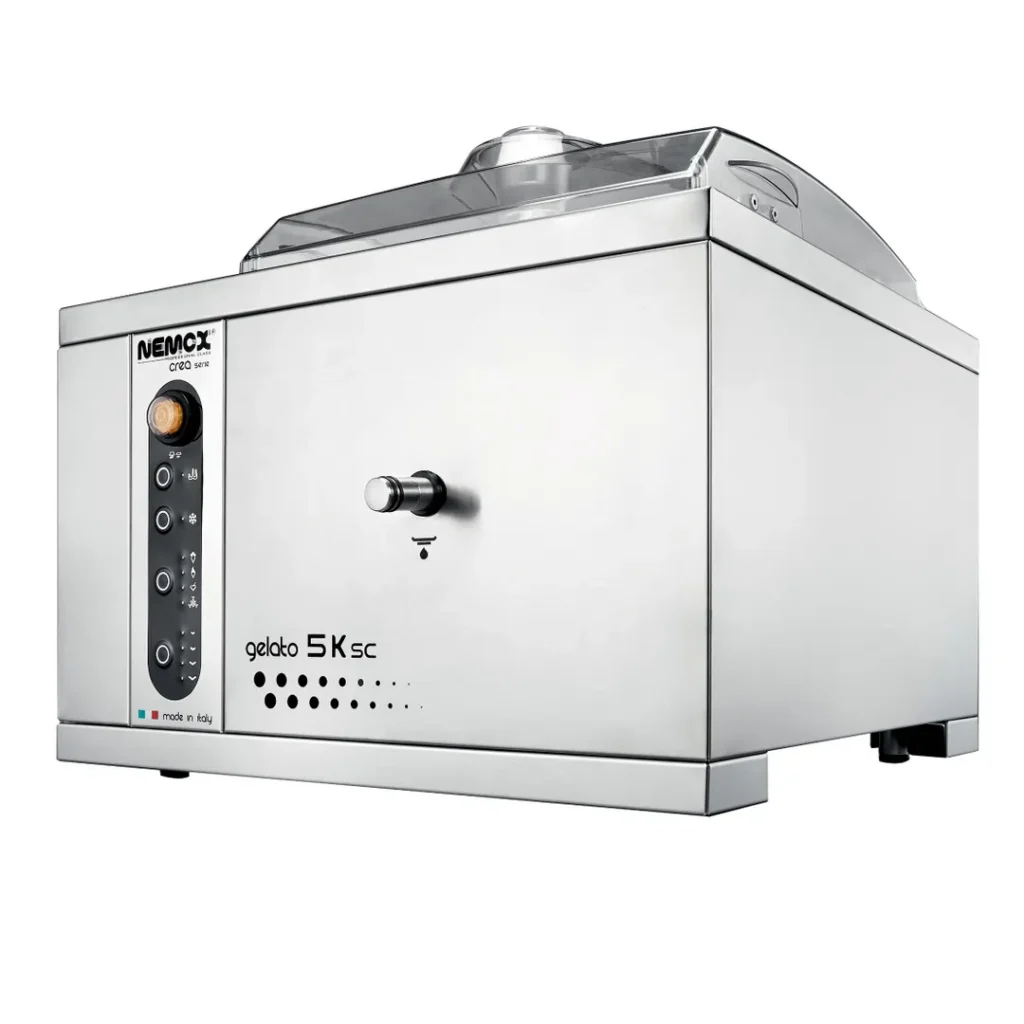 Eurodib 0038251250R01 Nemox 5K Crea Countertop Batch Freezer & Gelato Machine, 7.4 qt. Capacity